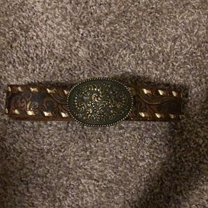Genuine Leather Fossil Belt